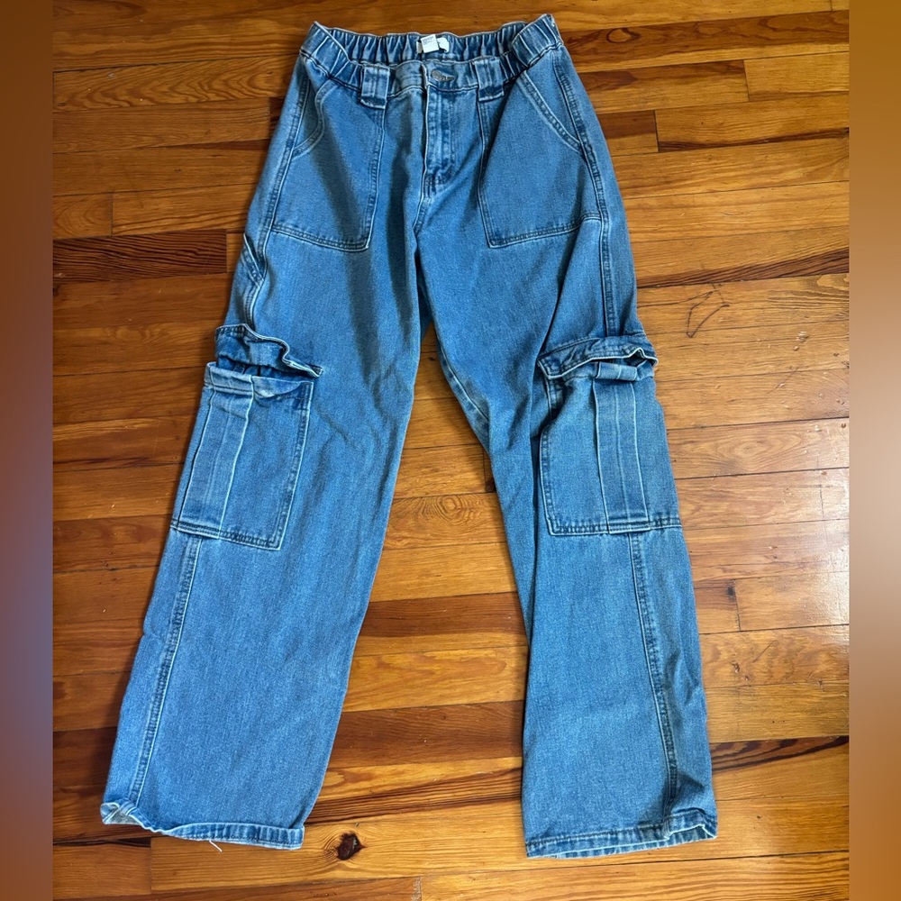 Forever 21 Blue Flare Jeans
